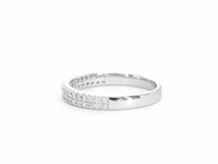 Witgouden ring diamant - afbeelding 9 van  10