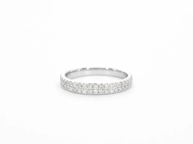 Witgouden ring diamant - afbeelding 10 van  10