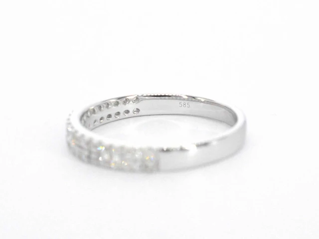 Witgouden ring diamant - afbeelding 8 van  10