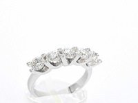 Witgouden ring diamanten - afbeelding 5 van  9
