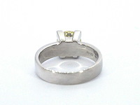 Witgouden ring fancy yellow diamant 2.40 ct - afbeelding 7 van  9