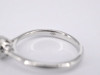 Witgouden ring met 0.35 carat diamant - afbeelding 7 van  9