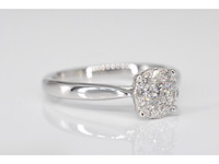 Witgouden ring met 0.50 carat diamant - afbeelding 4 van  7