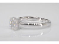 Witgouden ring met 0.50 carat diamant - afbeelding 5 van  7
