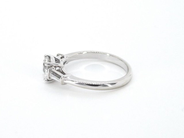 Witgouden ring met 1.00 carat briljant geslepen diamant - afbeelding 9 van  13