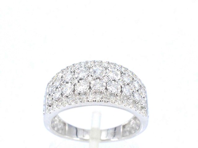 Witgouden ring met briljanten 1.00 carat - afbeelding 1 van  11