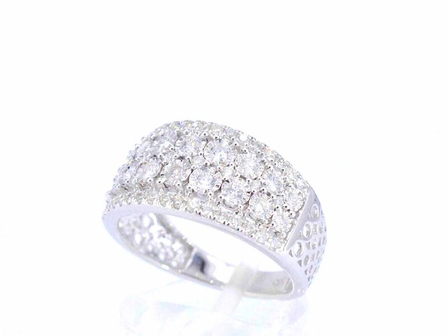 Witgouden ring met briljanten 1.00 carat - afbeelding 6 van  11