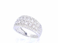 Witgouden ring met briljanten 1.00 carat - afbeelding 6 van  11