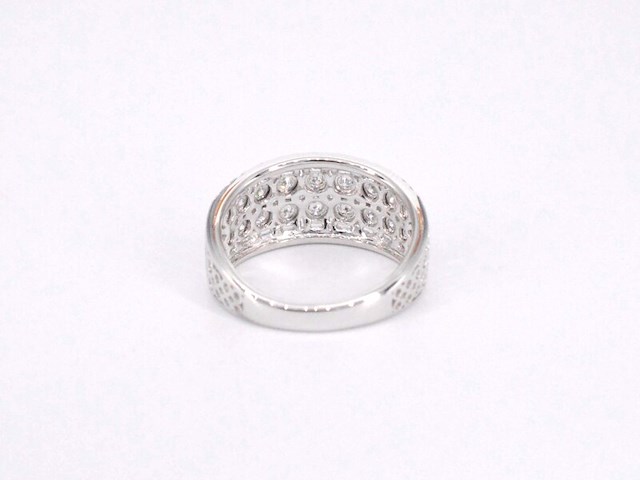 Witgouden ring met briljanten 1.00 carat - afbeelding 9 van  11