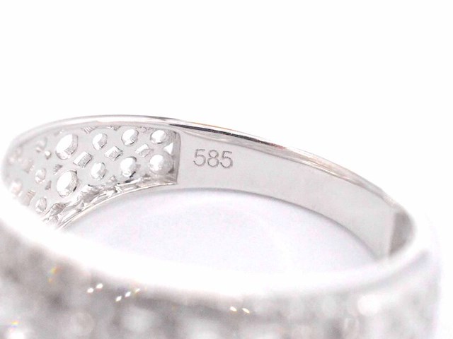 Witgouden ring met briljanten 1.00 carat - afbeelding 11 van  11