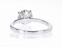 Witgouden ring met diamant, 2,07 karat, wit, nieuw - afbeelding 2 van  5