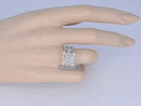 Witgouden ring met diamant 2.50 carat - afbeelding 4 van  11