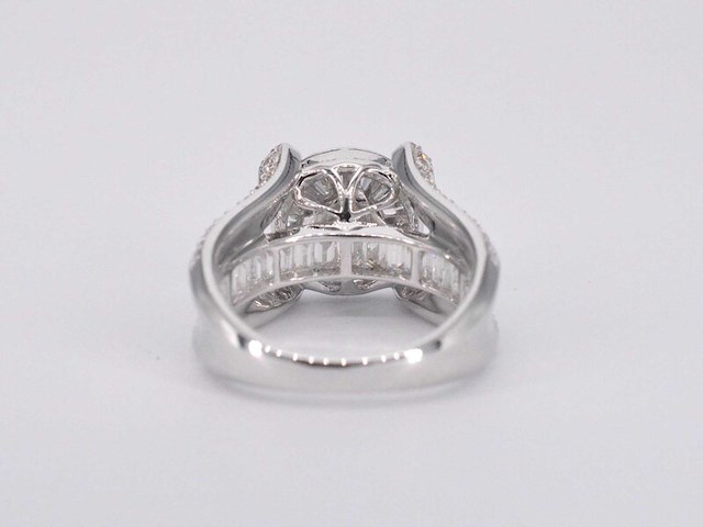 Witgouden ring met diamant 2.50 carat - afbeelding 9 van  11