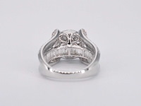 Witgouden ring met diamant 2.50 carat - afbeelding 9 van  11