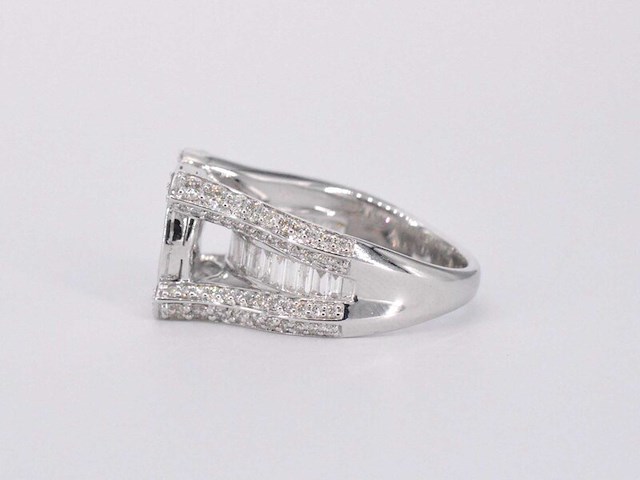 Witgouden ring met diamant 2.50 carat - afbeelding 10 van  11