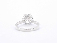 Witgouden ring met diamant 3.00 carat - afbeelding 11 van  12