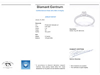 Witgouden ring met diamant - afbeelding 3 van  10