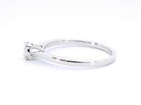 Witgouden ring met diamant - afbeelding 6 van  10