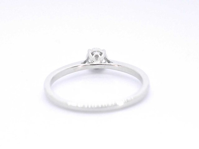 Witgouden ring met diamant - afbeelding 8 van  10