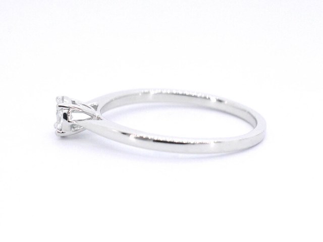 Witgouden ring met diamant - afbeelding 7 van  11