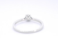 Witgouden ring met diamant - afbeelding 9 van  11