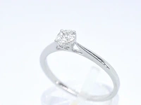 Witgouden ring met diamant - afbeelding 5 van  11