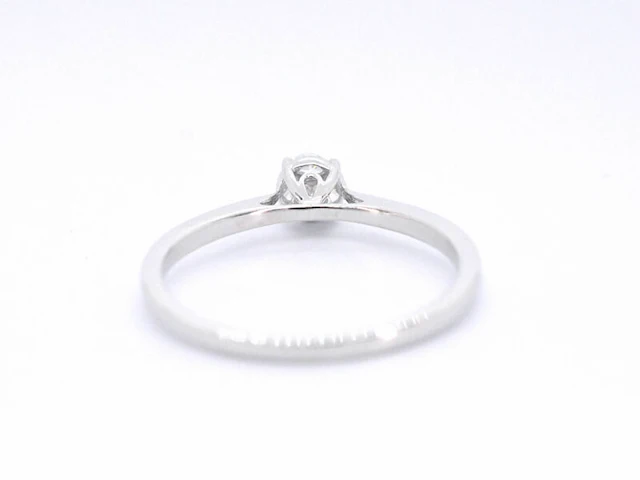 Witgouden ring met diamant - afbeelding 9 van  11