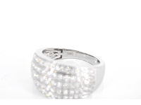 Witgouden ring met diamanten 1.00 carat - afbeelding 6 van  6