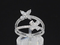 Witgouden ring met diamanten 1.30 carat - afbeelding 7 van  10