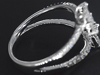Witgouden ring met diamanten 1.30 carat - afbeelding 9 van  10