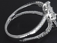 Witgouden ring met diamanten 1.30 carat - afbeelding 8 van  8