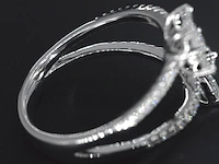 Witgouden ring met diamanten 1.30 carat - afbeelding 9 van  10