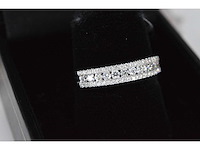 Witgouden ring met diamanten - afbeelding 6 van  7