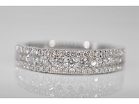 Witgouden ring met diamanten - afbeelding 7 van  7