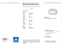 Witgouden ring met diamanten - afbeelding 3 van  10