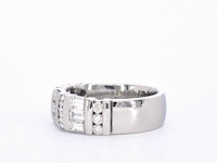 Witgouden ring met diamanten - afbeelding 6 van  10