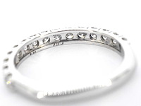 Witgouden ring met diamanten - afbeelding 2 van  10