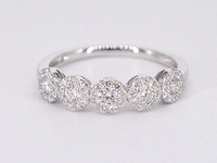 Witgouden ring met diamanten - afbeelding 8 van  9