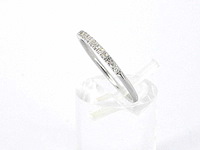 Witgouden ring met diamanten - afbeelding 9 van  10