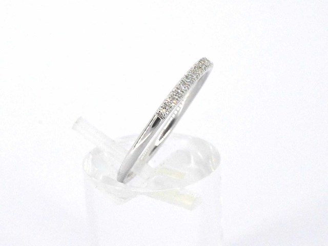 Witgouden ring met diamanten - afbeelding 10 van  10