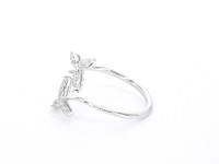 Witgouden ring met diamanten - afbeelding 7 van  10