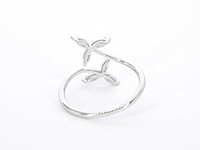Witgouden ring met diamanten - afbeelding 9 van  10