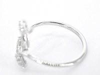 Witgouden ring met diamanten - afbeelding 10 van  10