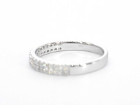 Witgouden ring met diamanten - afbeelding 10 van  10