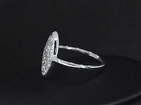 Witgouden ring met diamanten - afbeelding 2 van  3