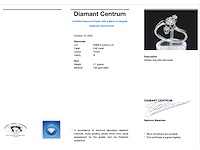 Witgouden ring met diamanten - afbeelding 3 van  8