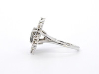 Witgouden ring met diamanten - afbeelding 8 van  12