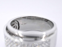 Witgouden ring met diamanten - afbeelding 11 van  11