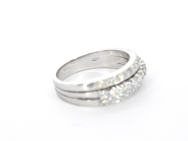 Witgouden ring met diamanten - afbeelding 12 van  12