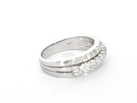 Witgouden ring met diamanten - afbeelding 12 van  12